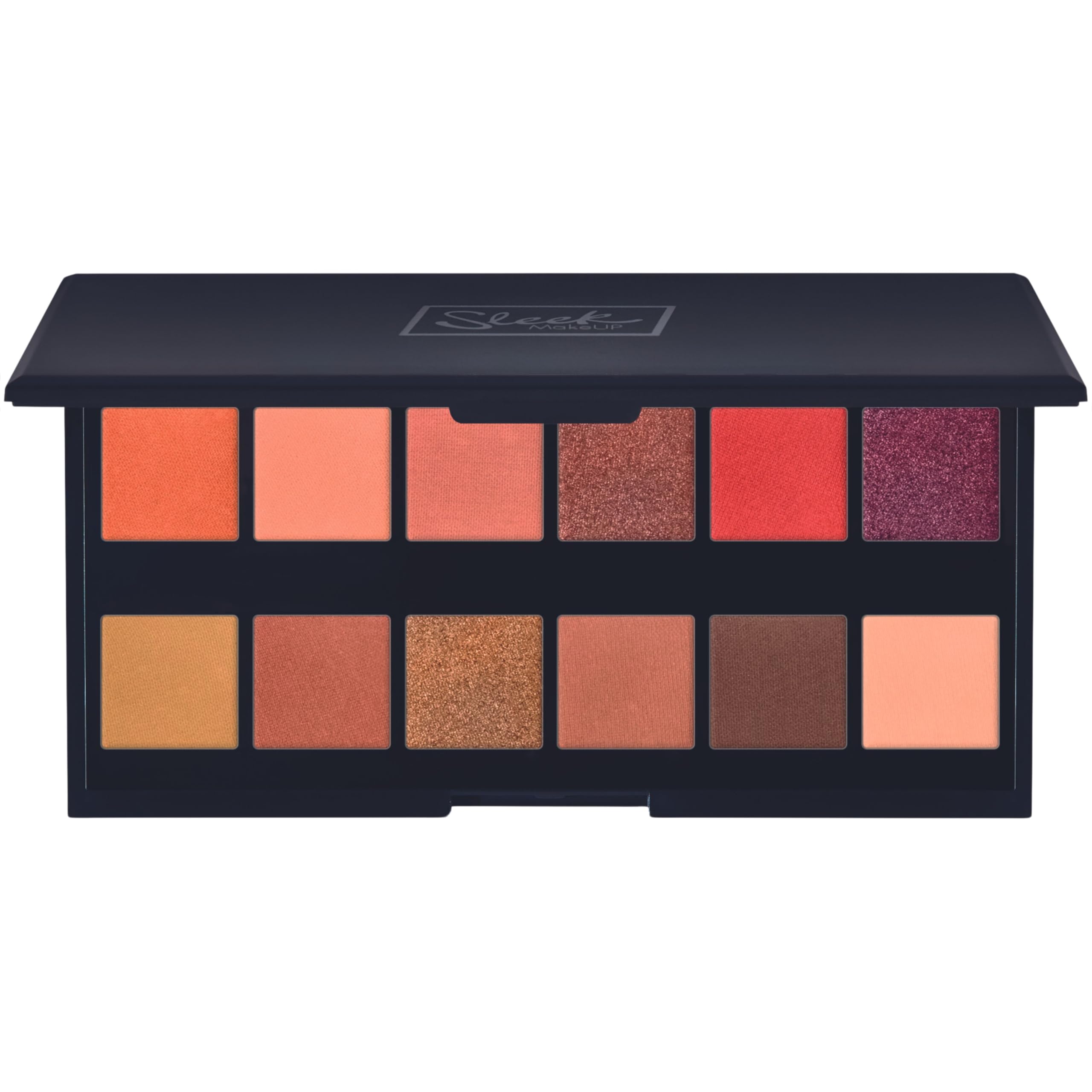 Sleek MakeUP i-Divine Eyeshadow Palette, 12 Shades in a Mix of Matte, Shimmer, Foil and Due-Chrome, Blendable and Highly Pigmented, Royal Flush โ image 1