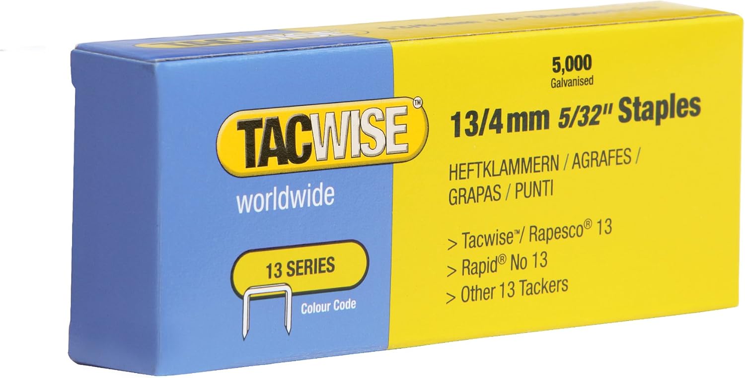 Tacwise Type 13/4mm Staples for Staple Gun (Pack of 5000) Amazon.co.uk
