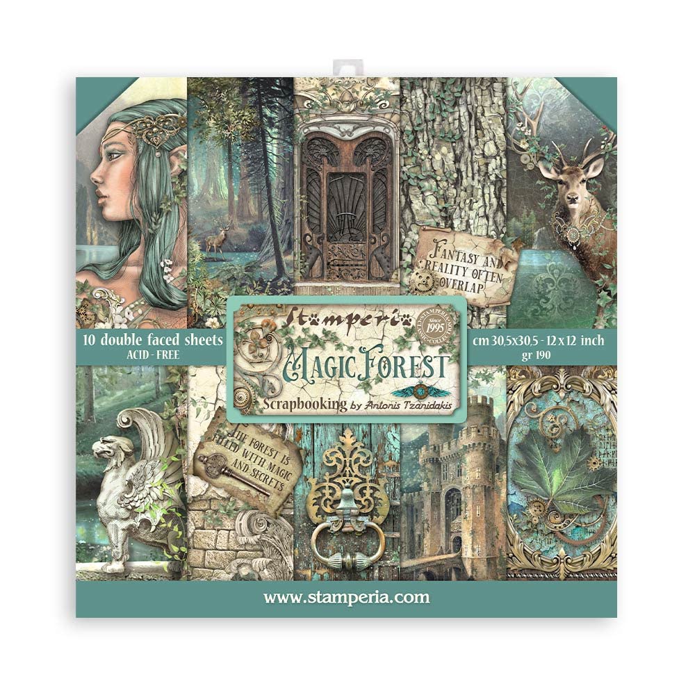 Stamperia - Scrapbooking Pad - Magic Forest