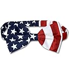 American Flag Men's Bow Tie USA Patriotic BOWTIE