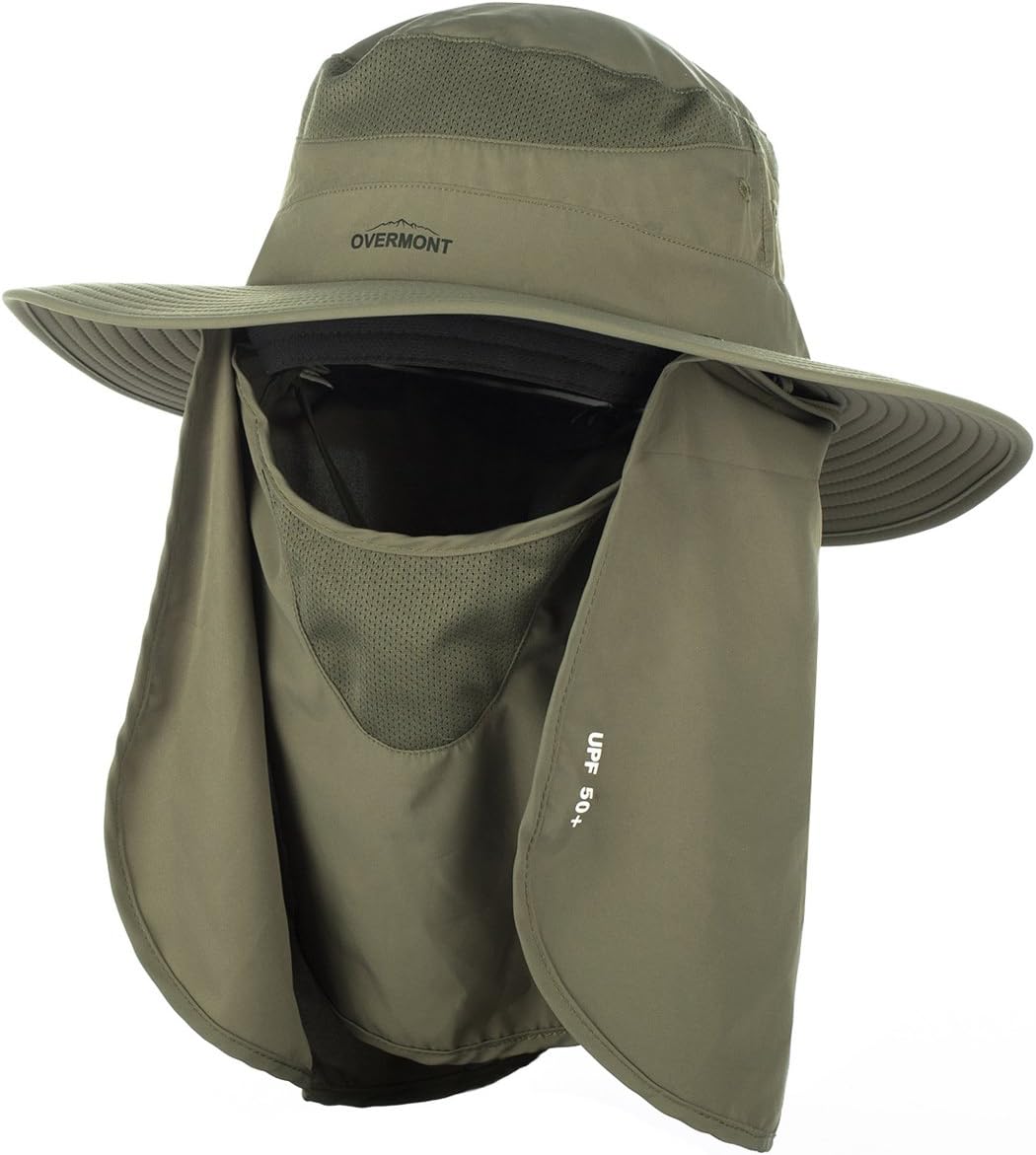 Casquette Desert FEOYA Homme - Protection UV, Respirante, Réglable Pour Randonnée Et Pêche