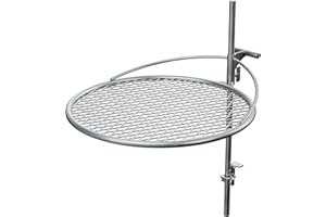 Outpost Grill 24 - Campfire Grill - Breeo X Series Accessory - Stainless Steel, Durable, USA Made - Campfire Grate - Camping Cooking Rack with Carrying Bag - Fire Pit Accessories