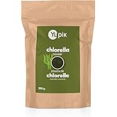 Yupik Chlorella Powder 8.8 oz, Superfood, Kosher, Gluten-Free, Rich in Chlorophyll, Antioxidants, Protein, Iron, Heavy Metal Detoxifier