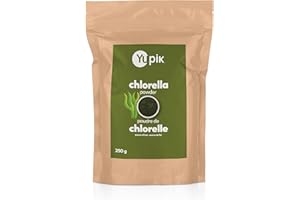 Yupik Chlorella Powder 8.8 oz, Superfood, Kosher, Gluten-Free, Rich in Chlorophyll, Antioxidants, Protein, Iron, Heavy Metal Detoxifier