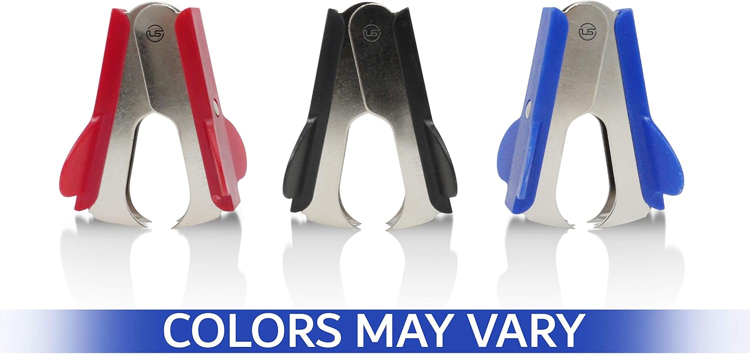Heavy Duty Staple Remover Tack Lifter, Ultimate Stationery, Pinch Jaw Style, 3 Pack : Office Products