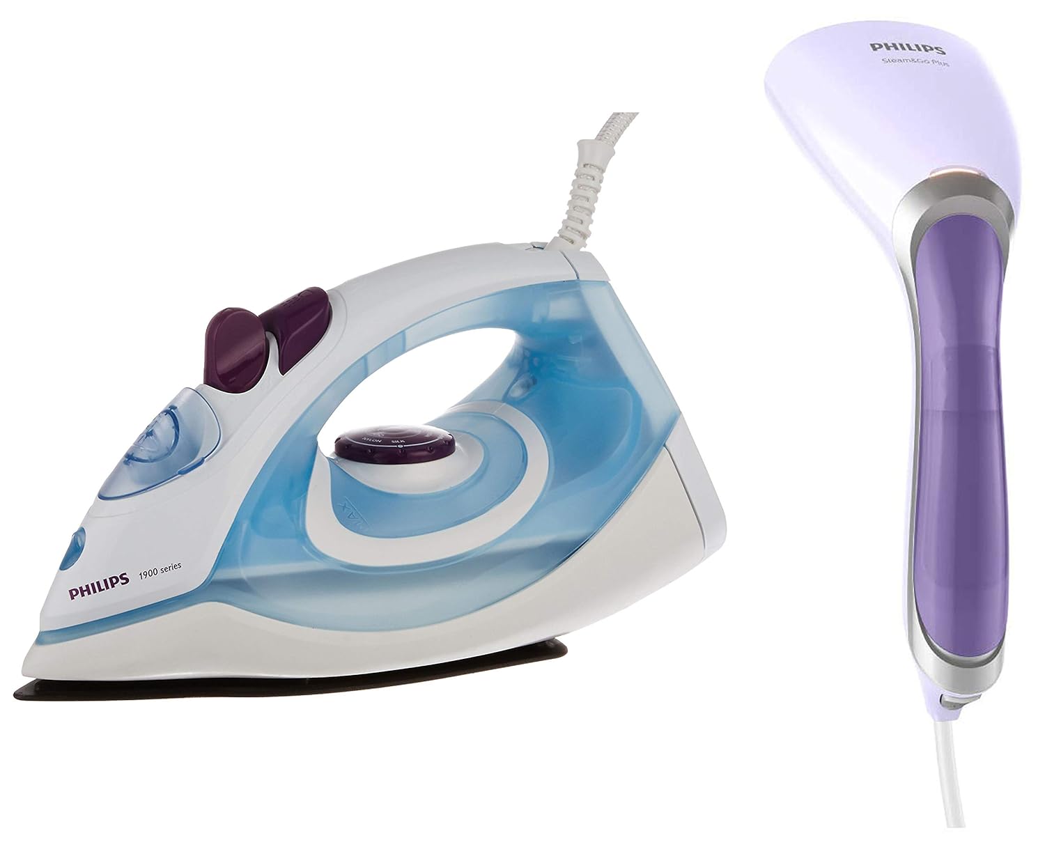 Philips GC1905 1440Watt Steam Iron with Spray (Blue) & Philips