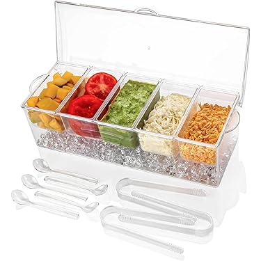 Set De 5 Tarros Para Especias De Plástico - 100ml Cada Uno, Reutilizables Y Con Tapa Dosificadora Para Cocina Y Picnic