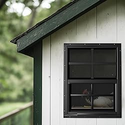 WRISIN 2 Pack Shed Windows 18" W x 23" H Flush