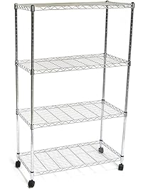 Seville Classics 4-Shelf Home-Style Storage System