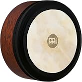 Meinl Percussion 14" Frame Drum, Extra Deep Shell Irish Bodhran-NOT MADE IN CHINA-Goat Skin Head, Brown Burl, 2-YEAR WARRANTY, (FD14IBO)