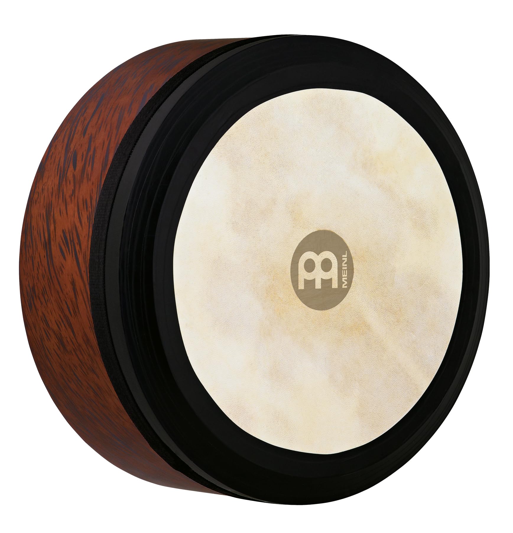 Meinl Percussion Irish Bodhran Instrument - Medium-Small Hand Drum with Cross Braces and Goat Skin - 14 Inches - Tunable - Siam Oak, Brown (FD14IBO)