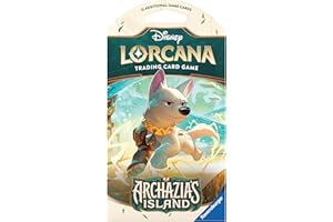 Ravensburger Disney Lorcana TCG: Archazia's Island Single Booster Pack (12 Cards) | Collectible Trading Cards | Ideal for Disney Fans & TCG Players | Suitable for Ages 8+