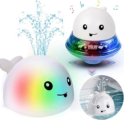 light up fountain bath toy