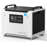 Moiswell 70 Pints Commercial Dehumidifier with Drain Hose for Crawl Space | Compact Dehumidifiers for Basement and Home, Energy Star Certified, Automatic Defrost | MOISWELL Defender ME-7