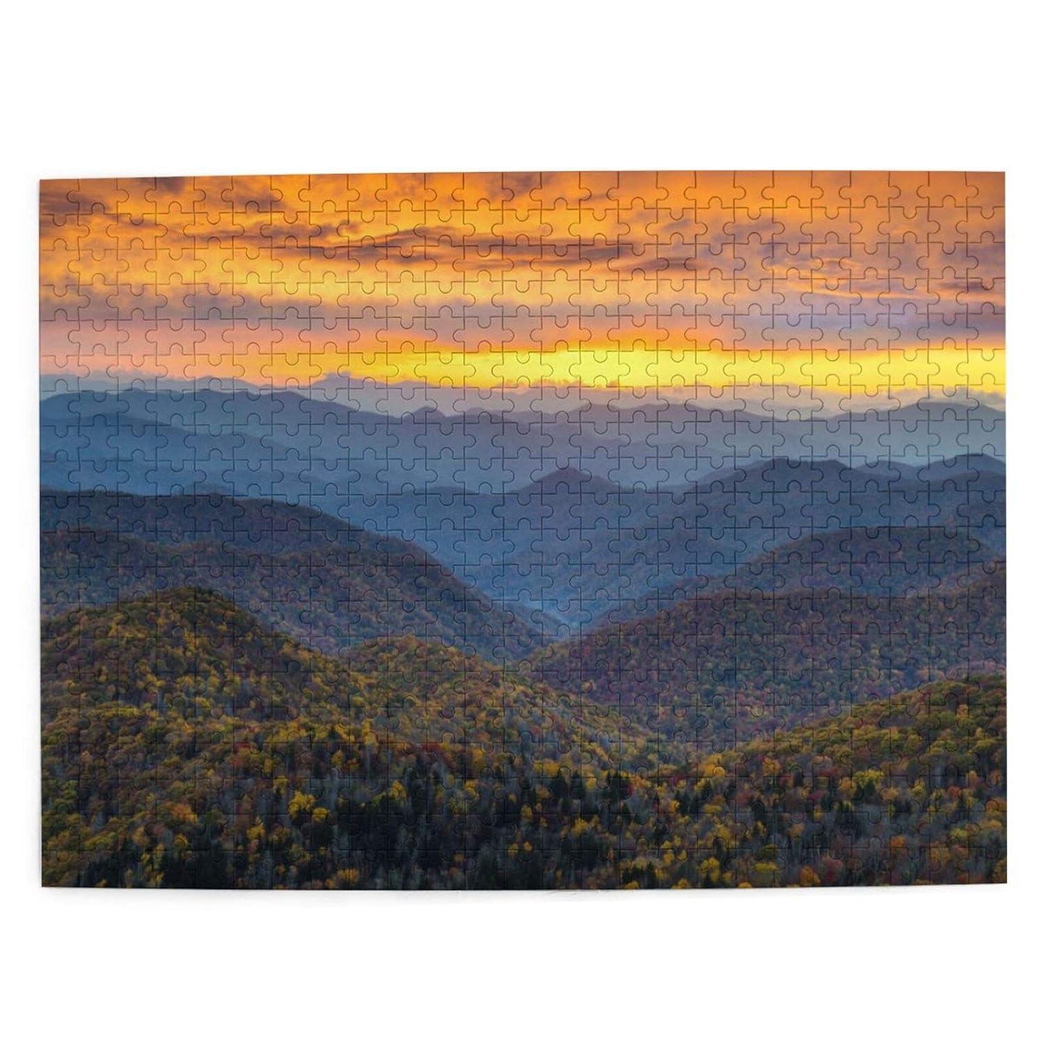 Blue Ridge Parkway Mountains Jigsaw Puzzles for Adults 500