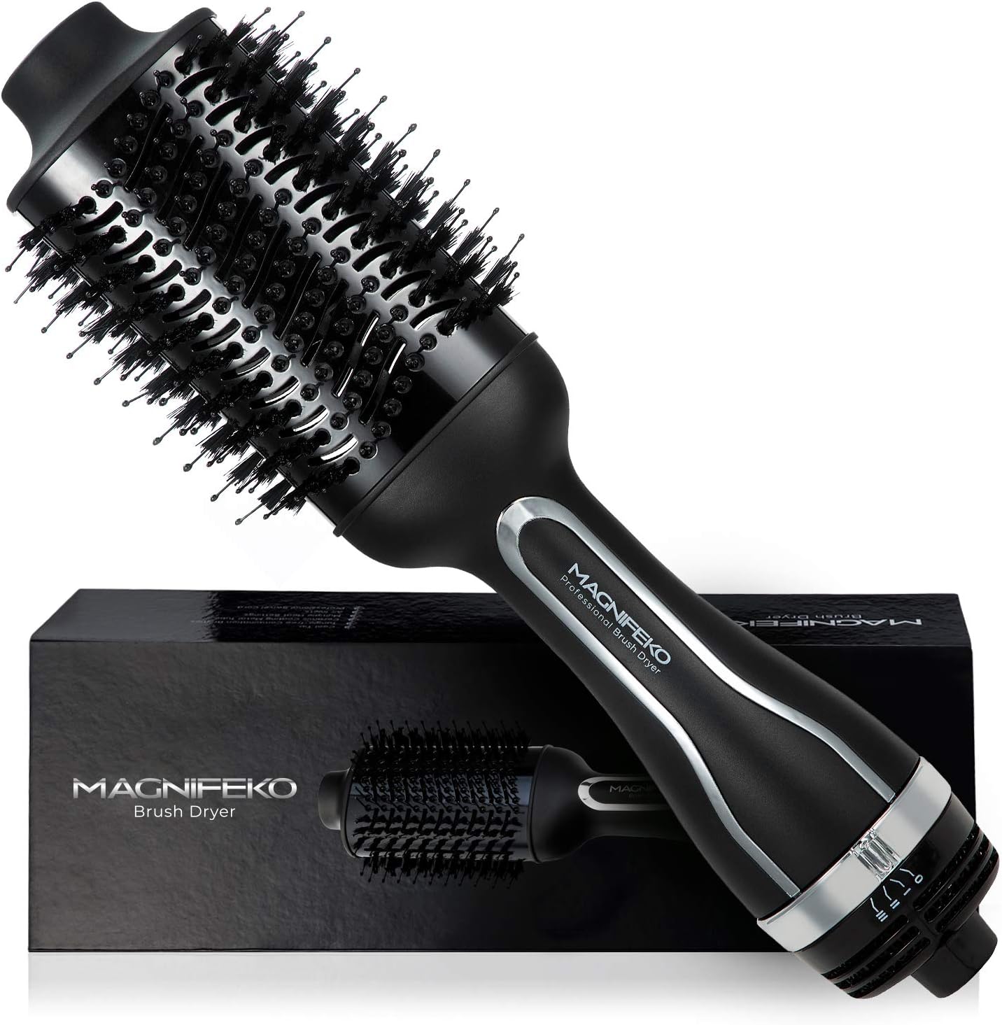 Hair Dryer And Styler Brush & Volumizer Professional Brush Hairdryer Hot Comb hair blower and styler for women and men