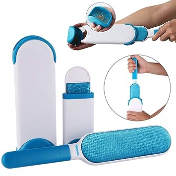 ZOQWEID Pet Fur and Lint Remover Pet Hair Remover Multi-Purpose Double Sided Self-Cleaning and Reusable Pet Fur Remover Magic Clean Clothing, Furniture, Home Clean Brush Set