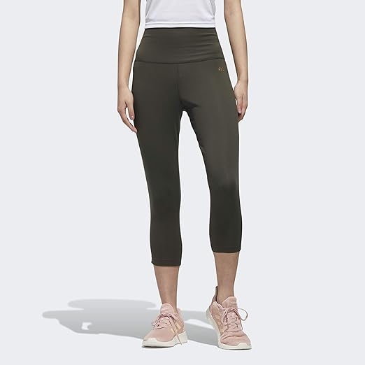 adidas x Zoe Saldana AEROREADY 7/8 Tights - Purple | adidas US