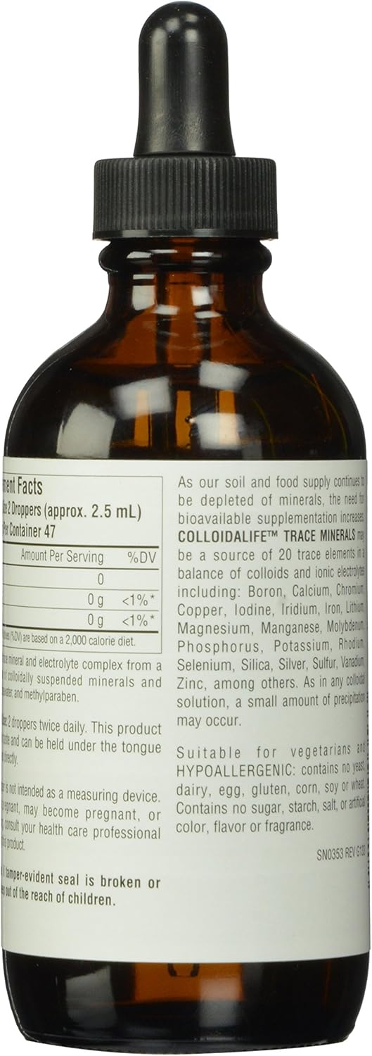 Source Naturals ColloidaLife Trace Minerals & Electrolytes - Dietary Supplement - 8 Fluid oz: Health & Personal Care