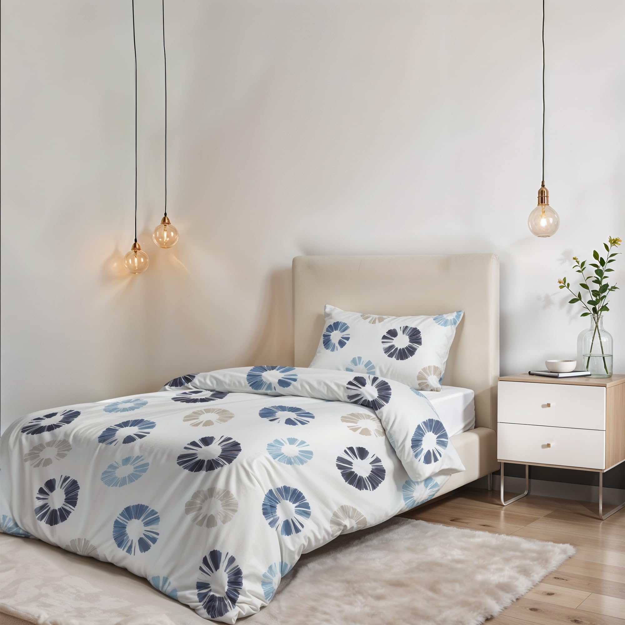 Italian Bed Linen Sogni e Capricci Fantasy Duvet Cover (Made in Italy), Blow, small double