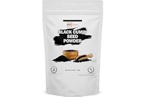 mGanna Dry Black Cumin Seeds/Kalonji/Nigella Sativa Powder - 100% Pure and Natural 0.22 lbs / 100 gms