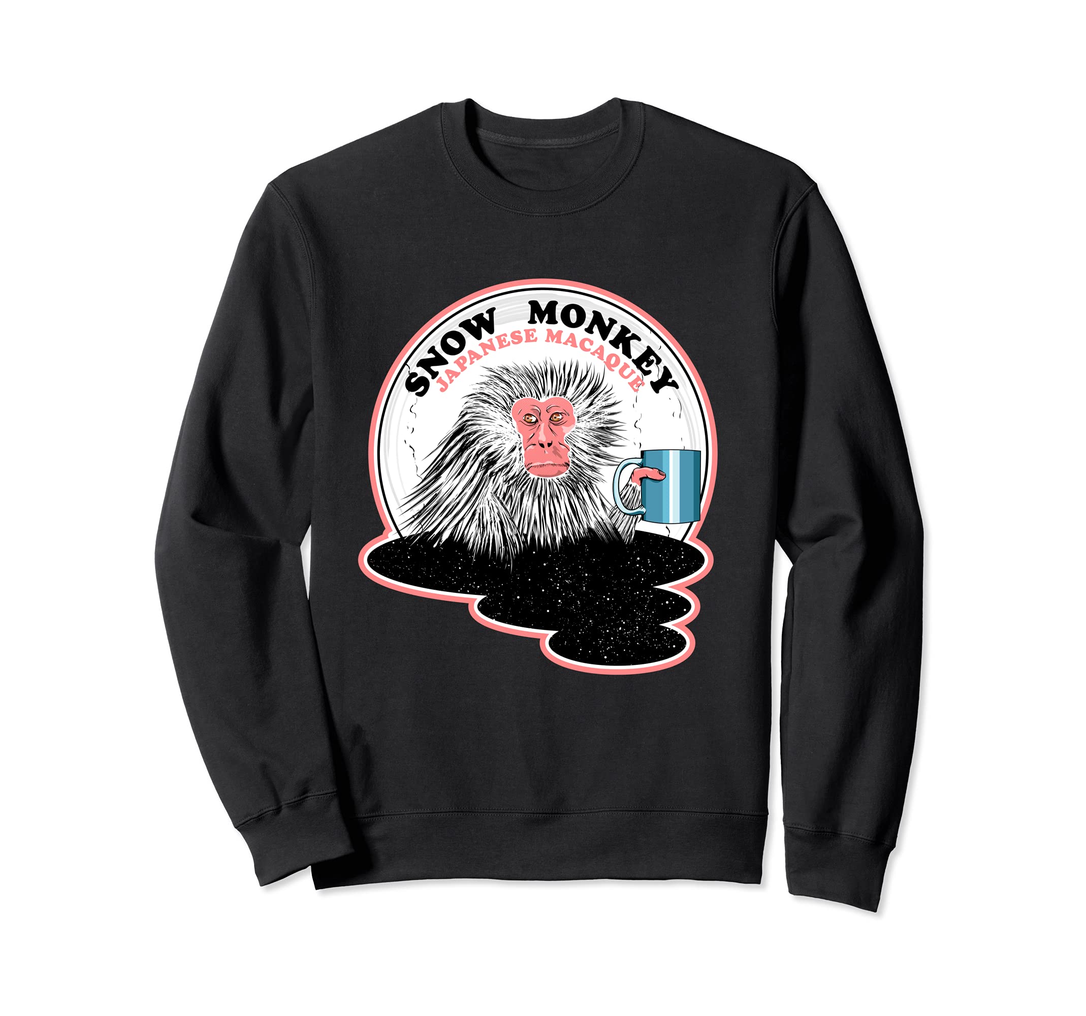 Snow Monkey Japanese Macaque Sweatshirt