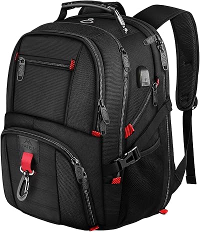 MATEIN 50L Travel Laptop Backpack 17.3 Inch USB Charging TSA Anti Theft Water
