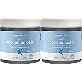 Amazon Basics Odor Eliminator, Gel, Activated Charcoal | Fragrance Free | 17 Oz | Pack of 2