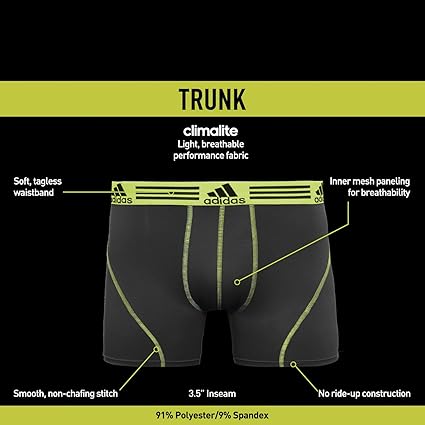 adidas climalite trunks