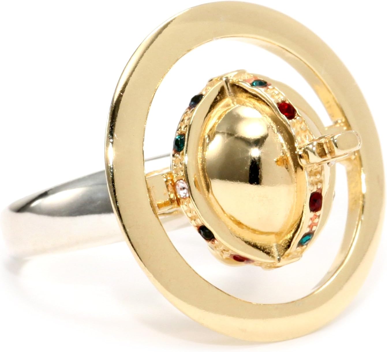 Vivienne Westwood New Orb Gold Poison Ring, Size 7 Jewelry