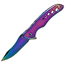 Whetstone Cutlery 'The Arc' Rainbow Anodized Pocket Knife