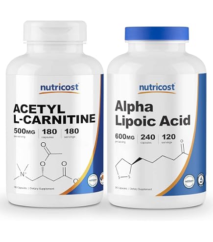 vitacost alpha lipoic acid & acetyl l-carnitine hcl Amazon.com: Vitacost Alpha Lipoic Acid & Acetyl L-Carnitine HCl - 1,600 mg  per serving