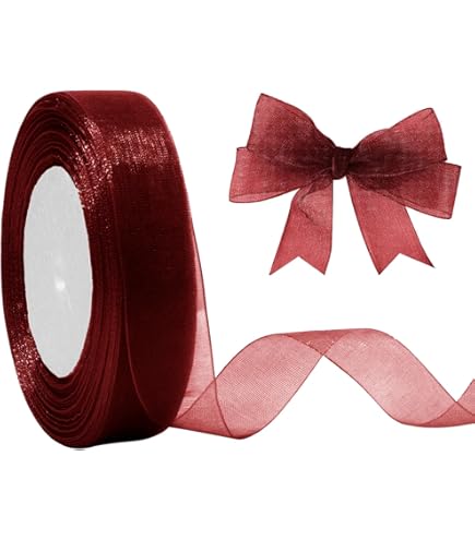 Cinta Organza Cinta De Organza Violeta 20mm - 45m Para Regalos Y Manualidades Cinta De Gasa