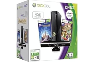 Xbox 360 4GB Console with Kinect Holiday Value
