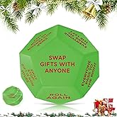 Santa Swap Gift Exchang Dice, 2025 Exchange Dice Game, Christmas Party Gift Exchange Dice Game, 12 Different Sides - Oversize