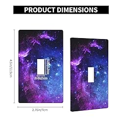 Galaxy Space Light Switch Cover Decorative Single