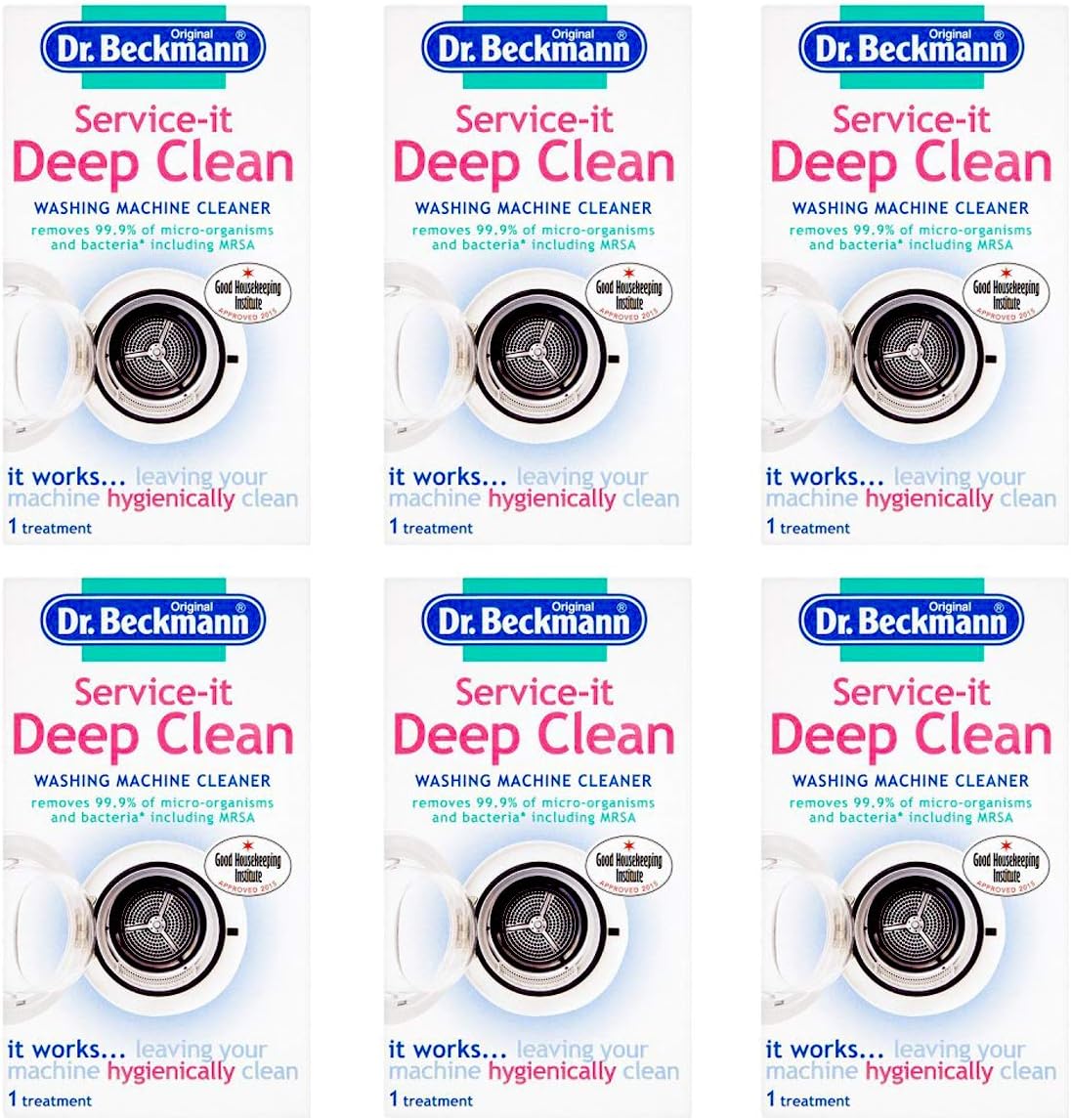 Dr.Beckmann Serviceit Deep Clean Washing Machine Cleaner 250g (2