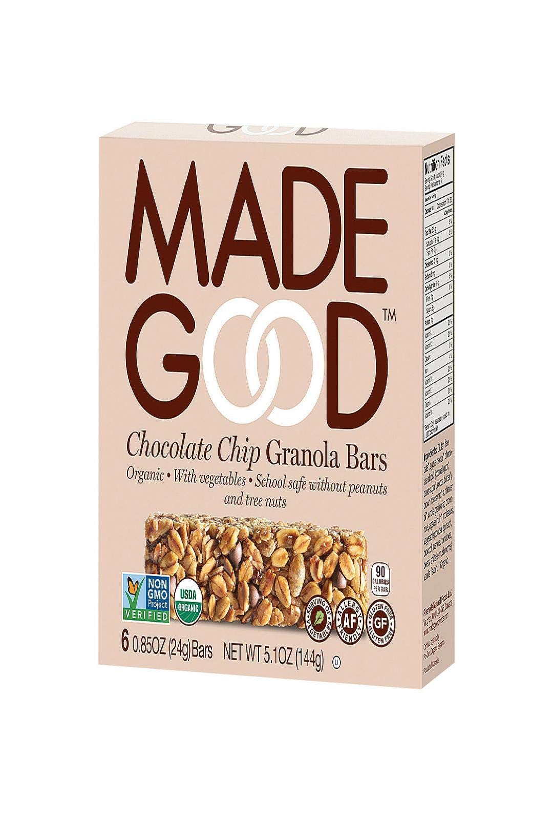 Made Good Granola Bar, Apple Cinnamon, 5 Ounce Health