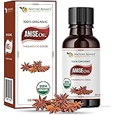 Nature Always Anise Essential Oil | Aromatherapy Diffuser, Therapeutic Grade, Beneficial for Skincare and Haircare & Emotiona