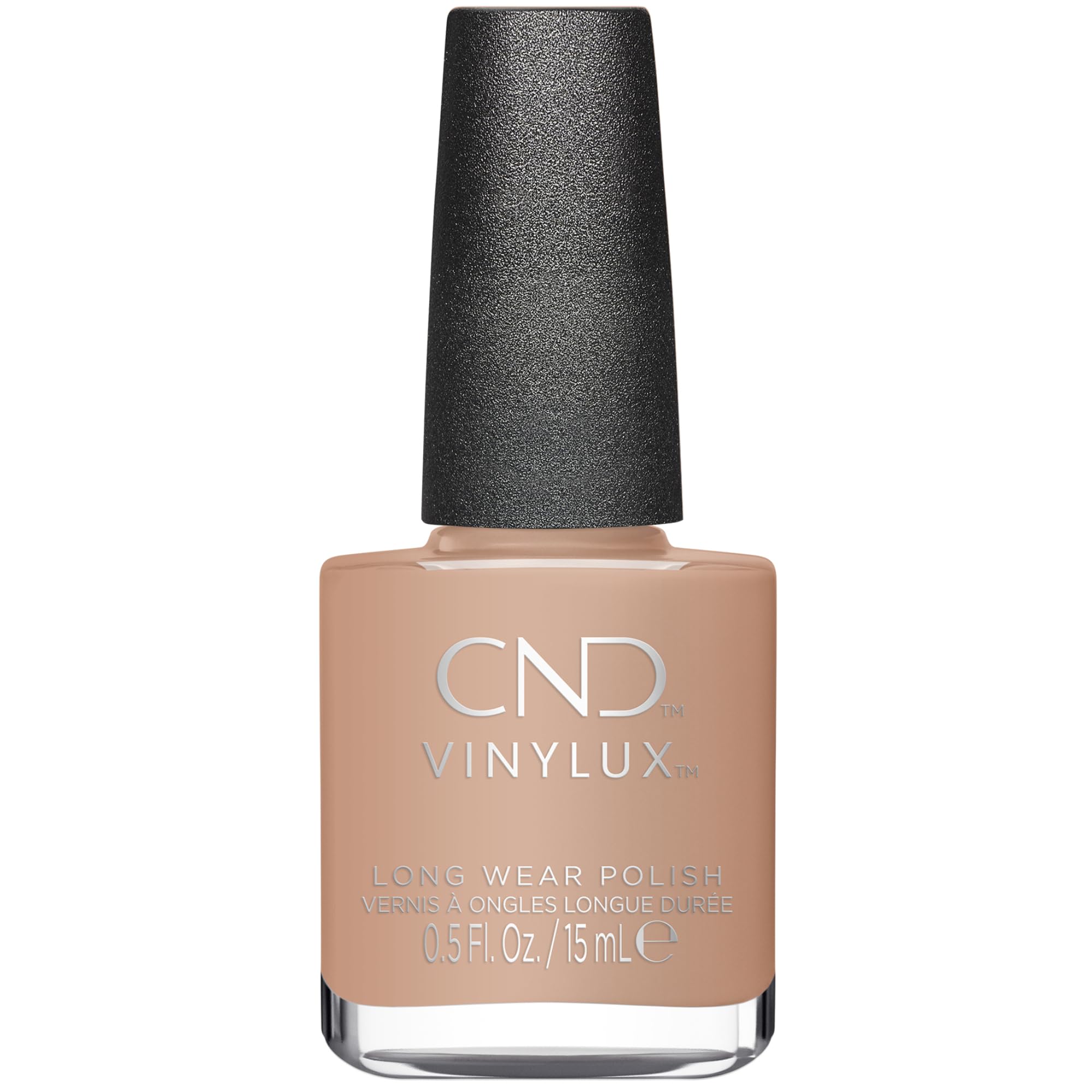 CND Vinylux Long Wear Nail Polish (No Lamp Required), 15 ml, Nude, Unmasked