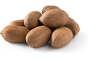 NUTS - U.S. - HEALTH IN EVERY BITE ! NUTS U.S. - Pecans In shell | Whole, Raw and Unsalted | No Added Flavor or Color | Fresh Buttery Taste and Easy to Crack | Natural Unshelled Pecans Packed in Resealable Bags (1 LB)