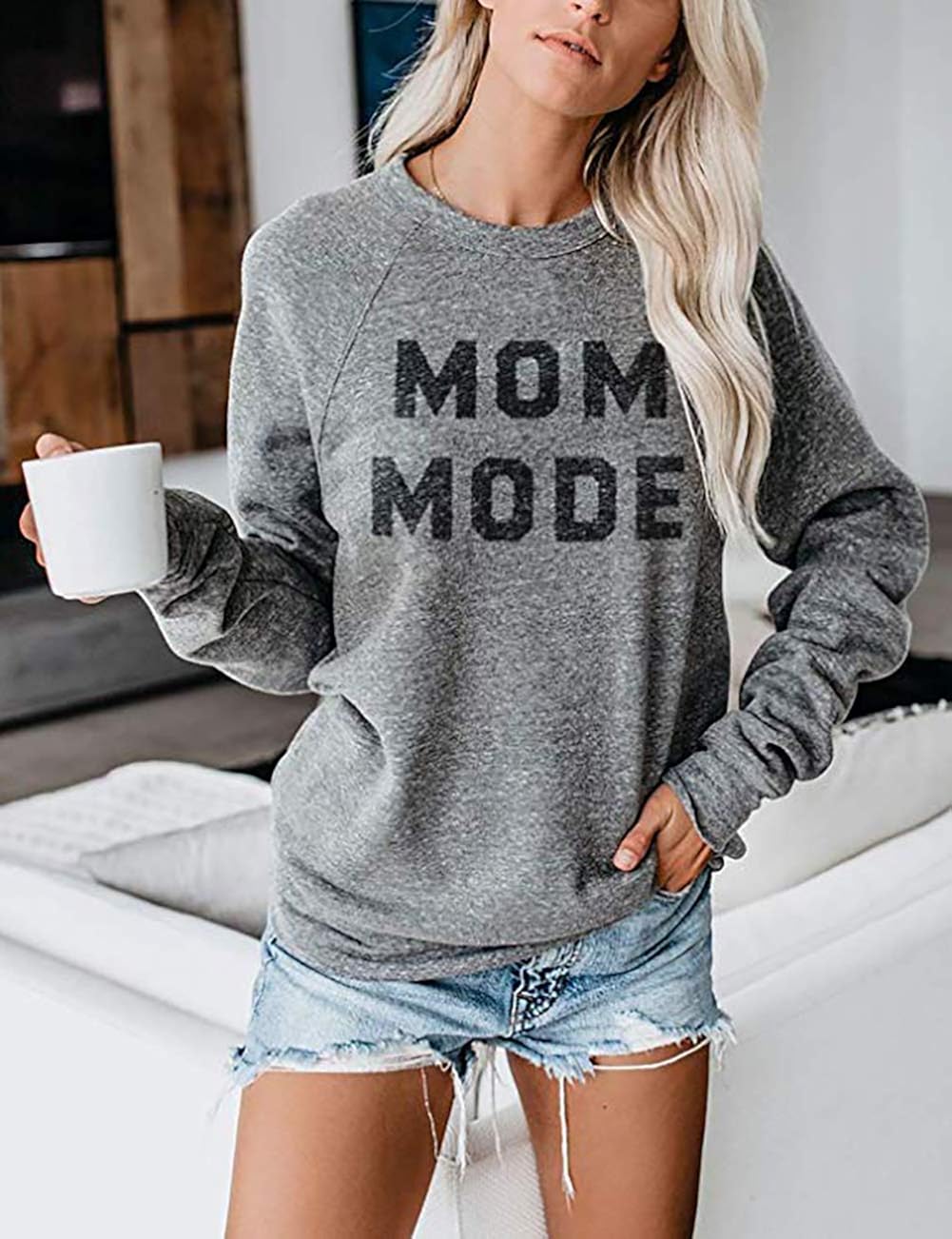 mom mode sweatshirt