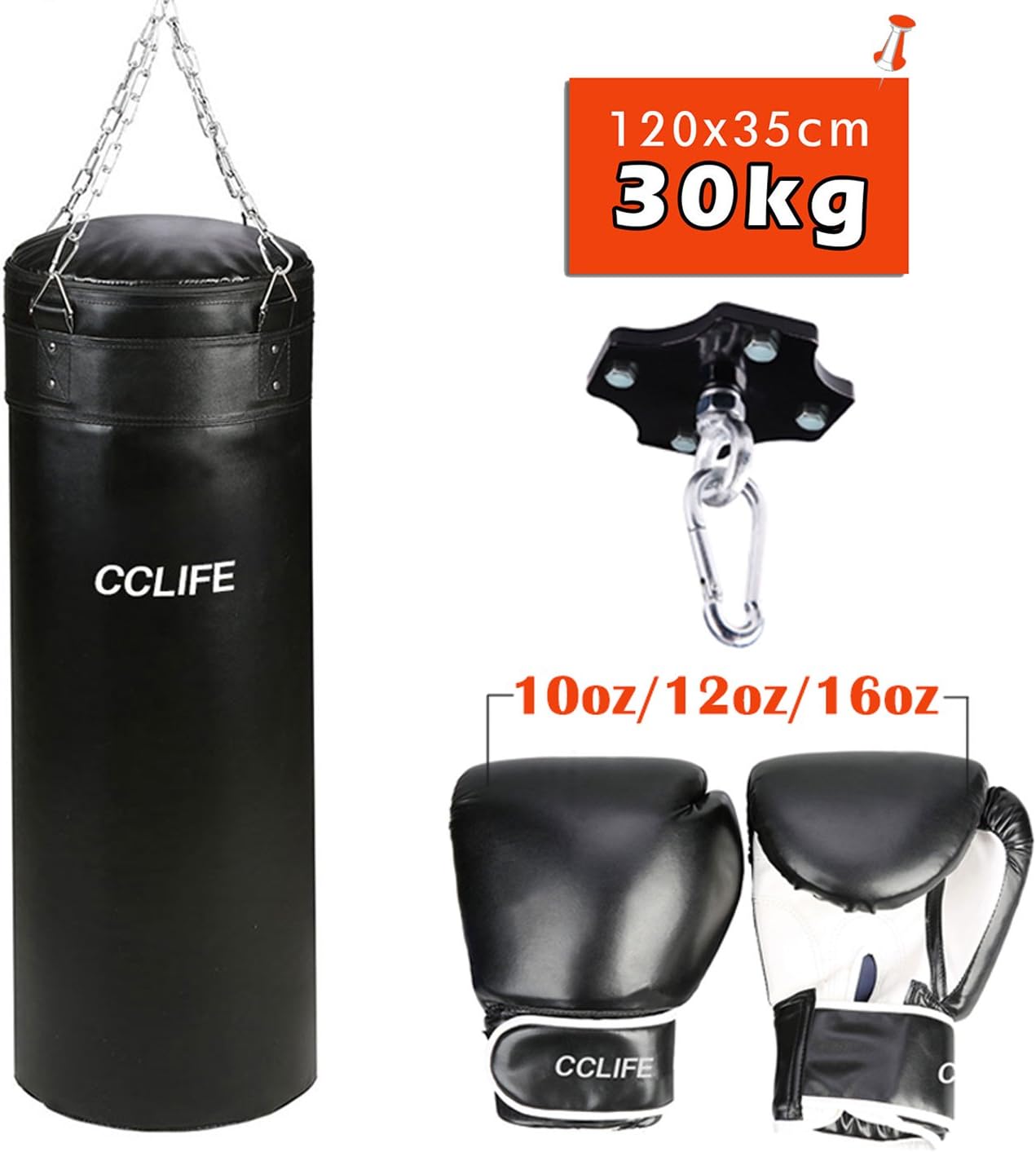 punching bag weight