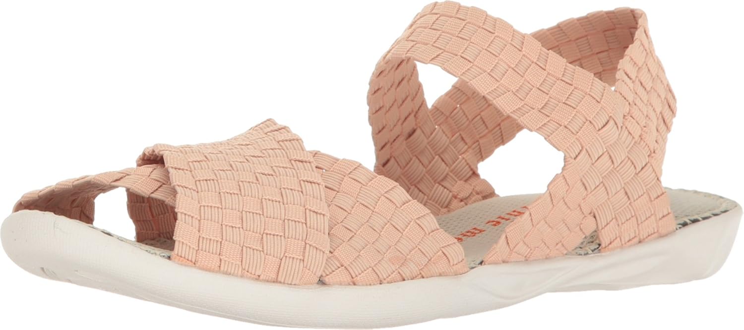 Amazon.com | bernie mev. Womens Balmy Blush/Cream Sole Sandal | Shoes