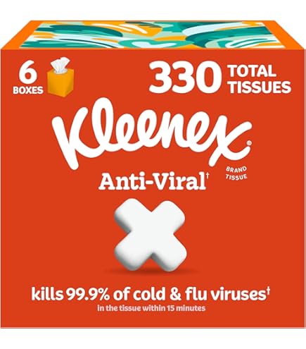 Amazon.com: Kleenex 21286 Boutique Anti-Viral Tissue, 3-Ply, Pop