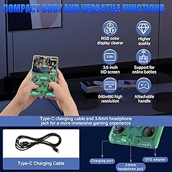30000 Games in 1Handheld Game Console,3.5-Inch IPS