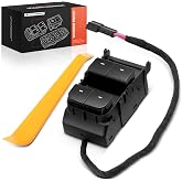 A-Premium Front Left Driver Side Power Window Switch | Compatible with 2020-2024 Tesla Model 3 Model Y - Replaces 108103702G, 108103702F