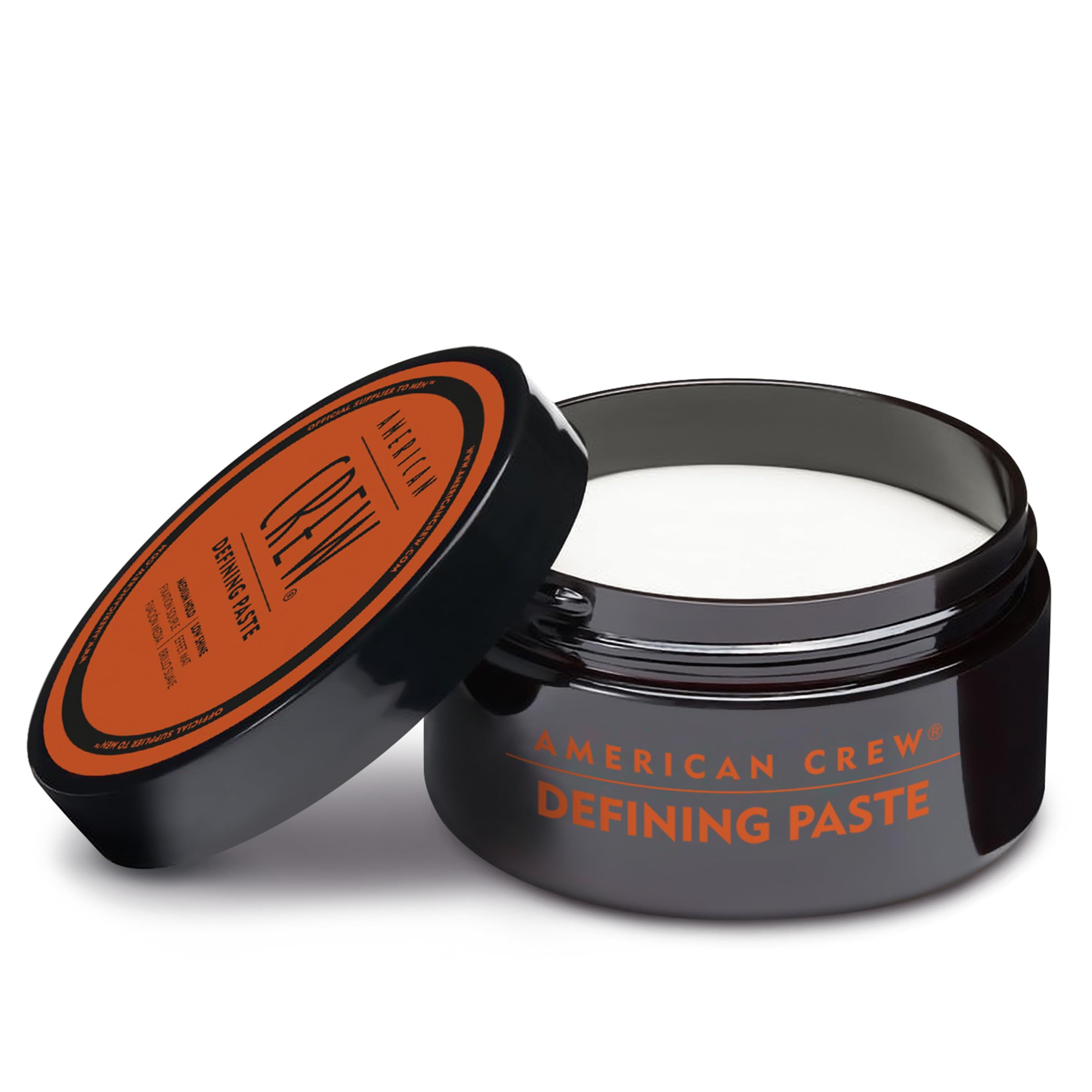 American Crew Men's Hair Defining Paste, Like Hair Gel with Medium Hold Hair Gel & Low Shine, 3 oz