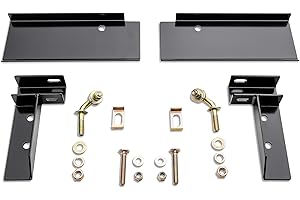 RealTruck BACKRACK Hardware Kit for use w/Standard Bed, Black, No Drill | 30221 | Fits 2017-2022 Ford F-250/F-350