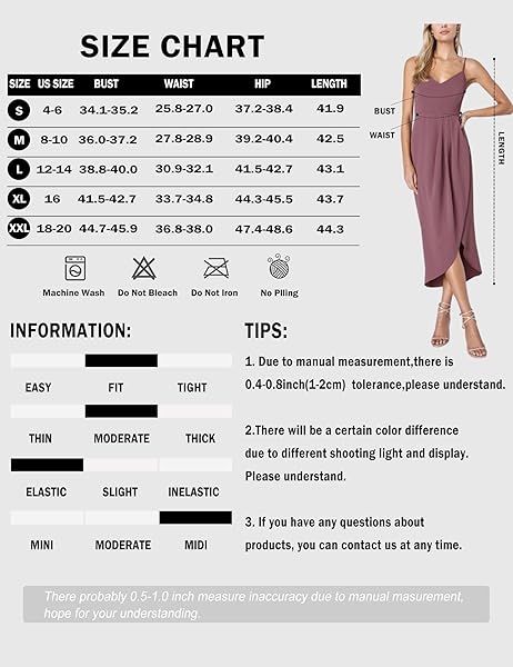 SPRIME WOMEN’S COCKTAIL WRAP DRESS SLEEVELESS V NECK FORMAL MIDI DRESSES IRREGULAR TULIP HEM SUMMER SEXY DRESS FOR WOMEN DARK BLUE